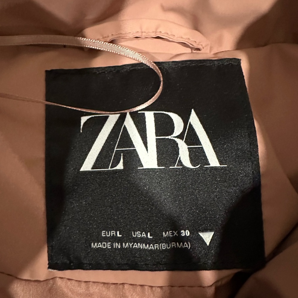 Zara Cropped Puffer Jacket - Picture 4 of 5